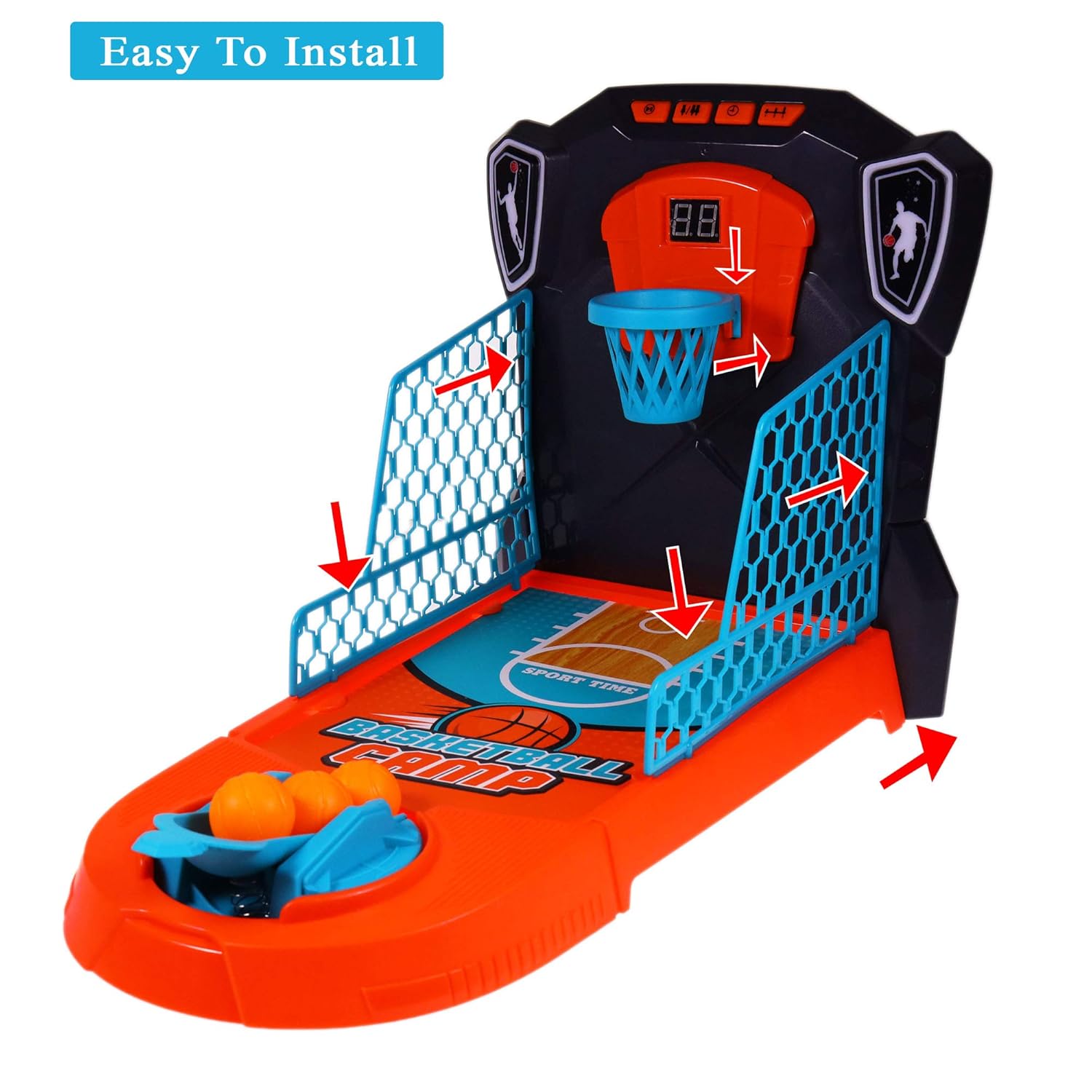 Basketball Shooting Game for Tabletop/Desktop Shootout Challenge