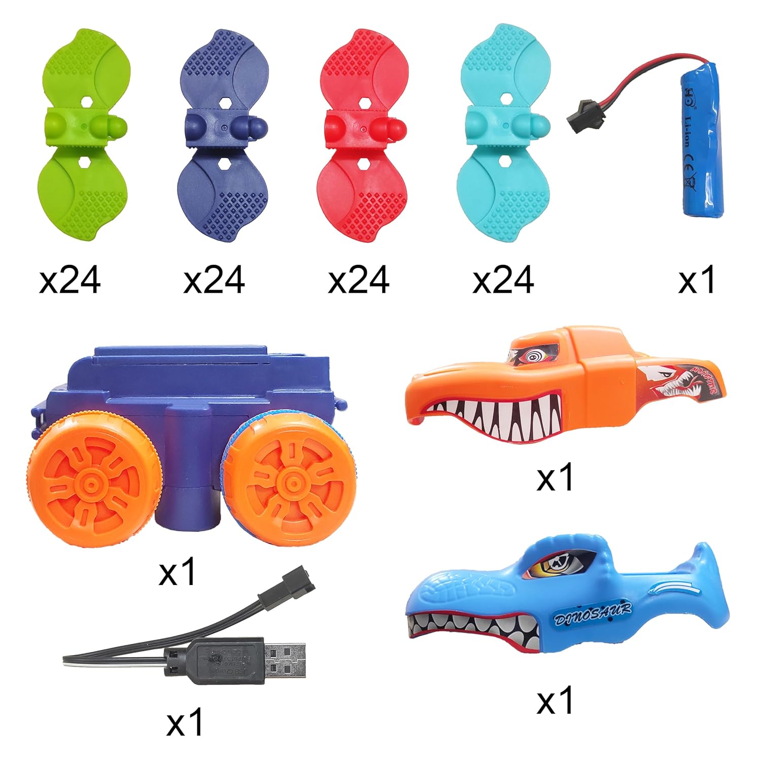 102 Pcs Set Colorful Flexible Magic Track