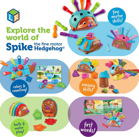 Fine Motor Hedgehog - 14 Pieces