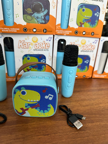 karaoke Bluetooth Speaker With Wireless Mic