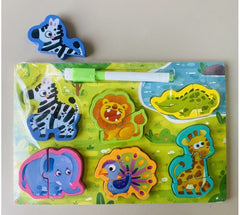 2 Piece Puzzle  with Writing Board