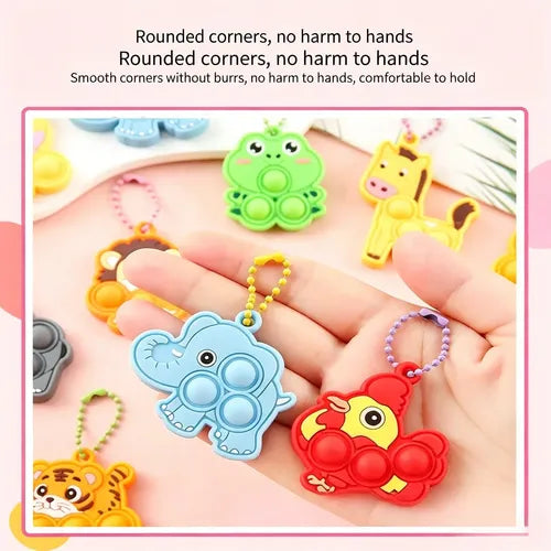 Mini Pop It Keychains