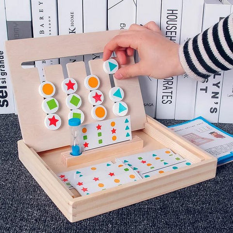 Four color logic game animal