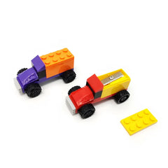 Mini Truck Shape DIY Lego Pencil Sharpener (Random Colour)