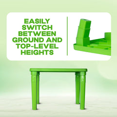 Kids study Activity Green Table & Chair 🪑