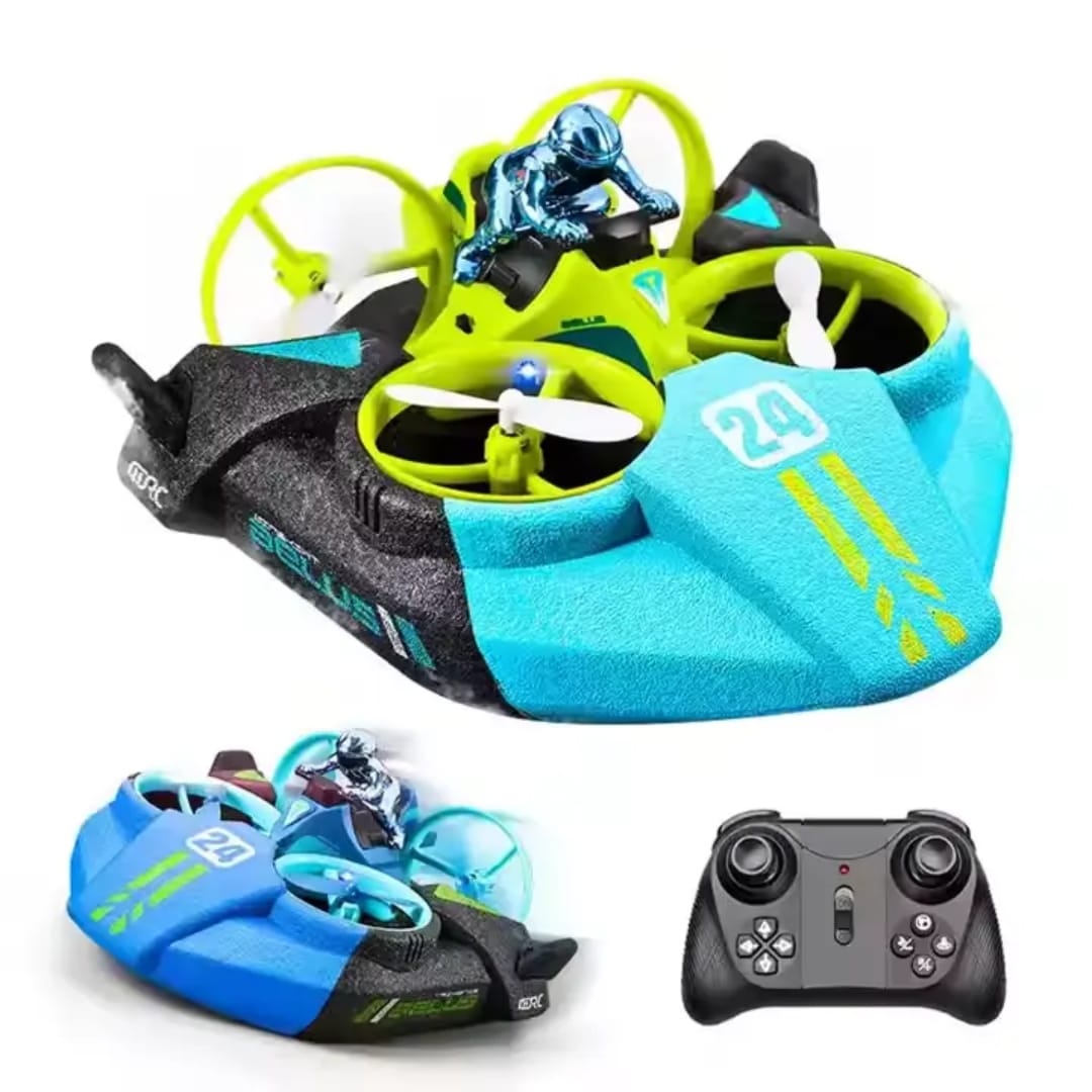 Water & Air RC Drone Boat Toy 🚁🌊