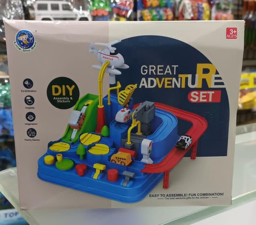 Race Track Kids Cars Adventure Toy