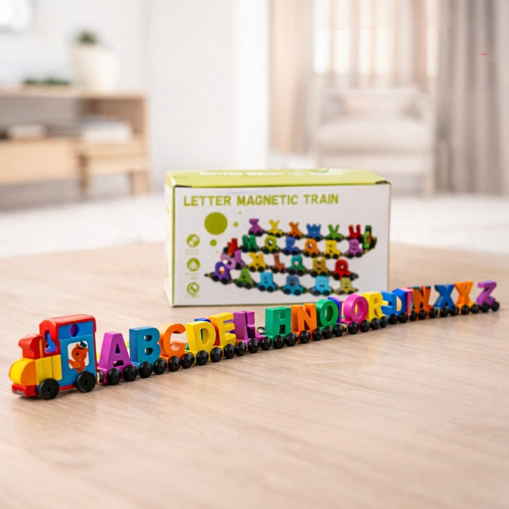 Alphabet Magnetic Train 🚂🔤✨