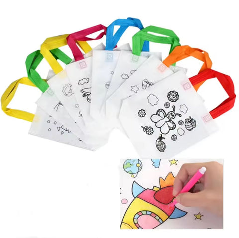DIY COLOURING BAG