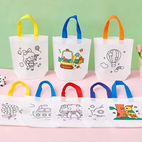DIY COLOURING BAG