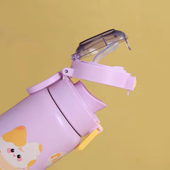 2 in 1 HOT & COLD Vacuum Steel Bottle(Sipper & open type )
