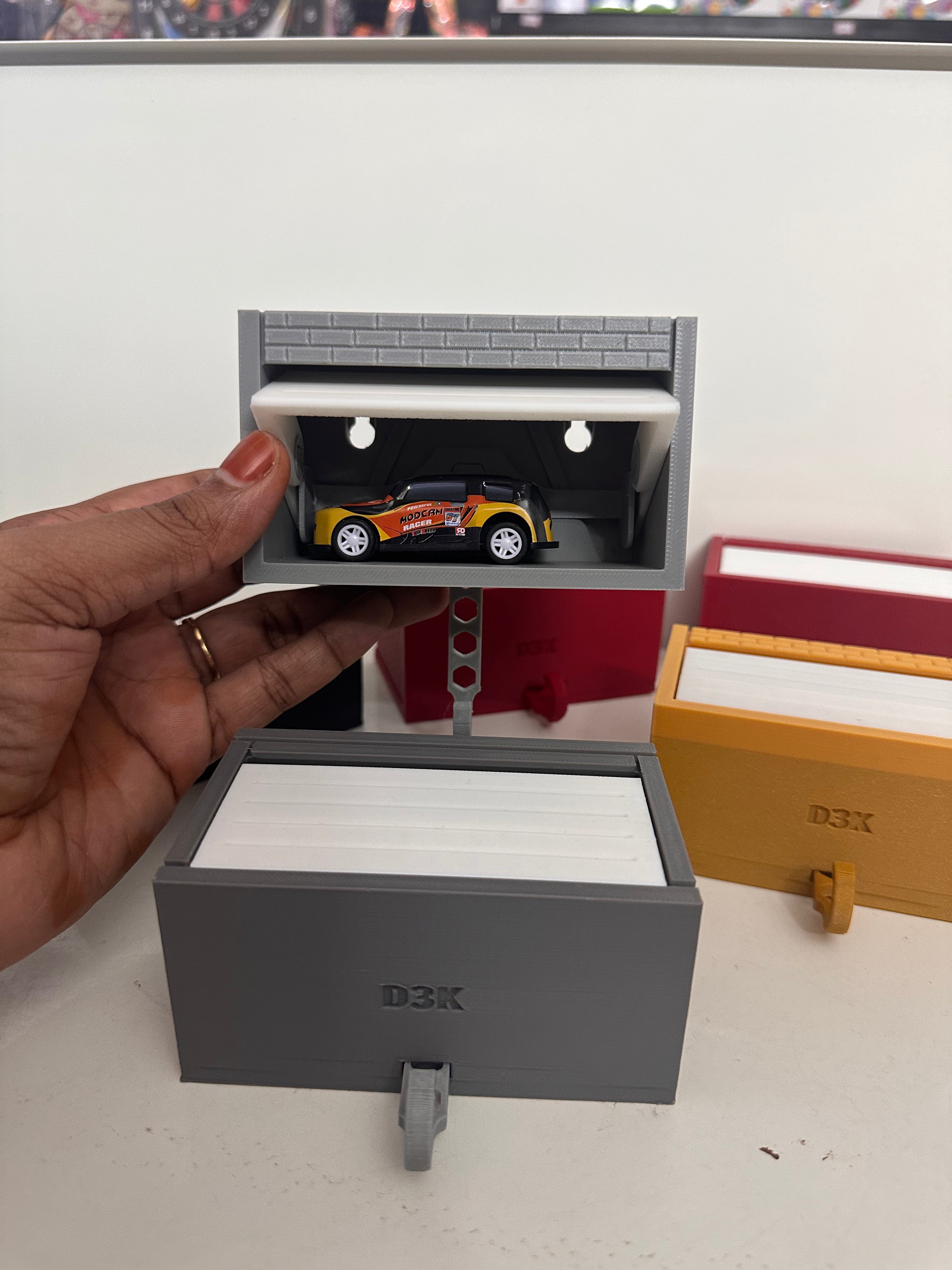 3d Car Garage Key Holder