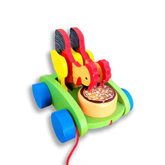 Pull Along Cock Toy