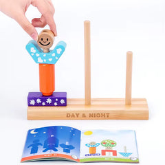 Day and Night Wooden Toy