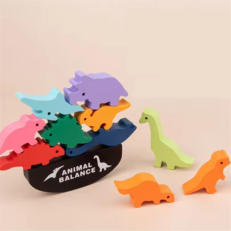 Wooden Animal Balance Game