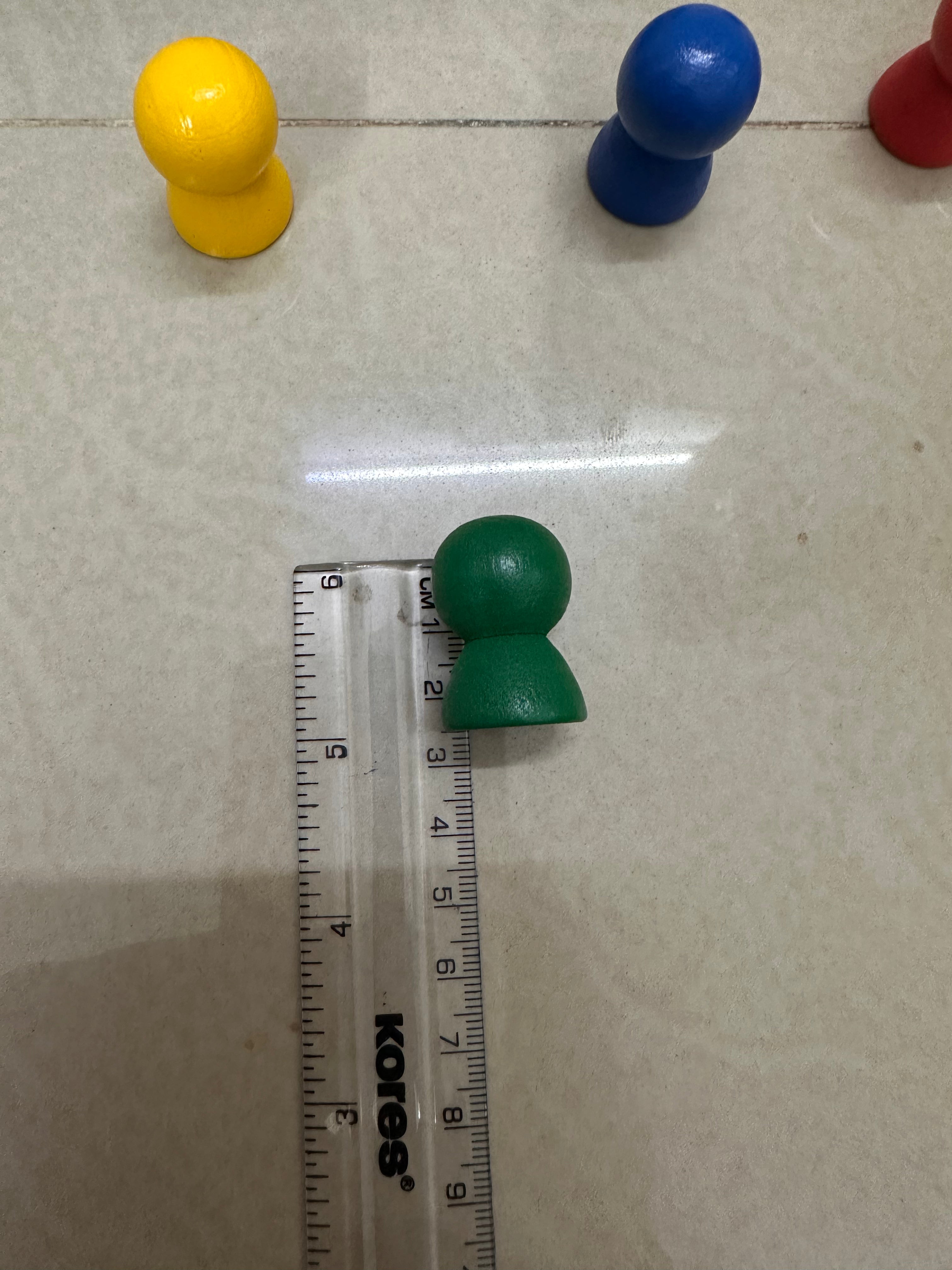 Mini Rainbow Stacker with Pegs