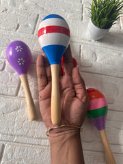 Wooden shaker rattle for babies (Big)