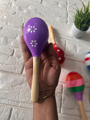Wooden shaker rattle for babies (Big)