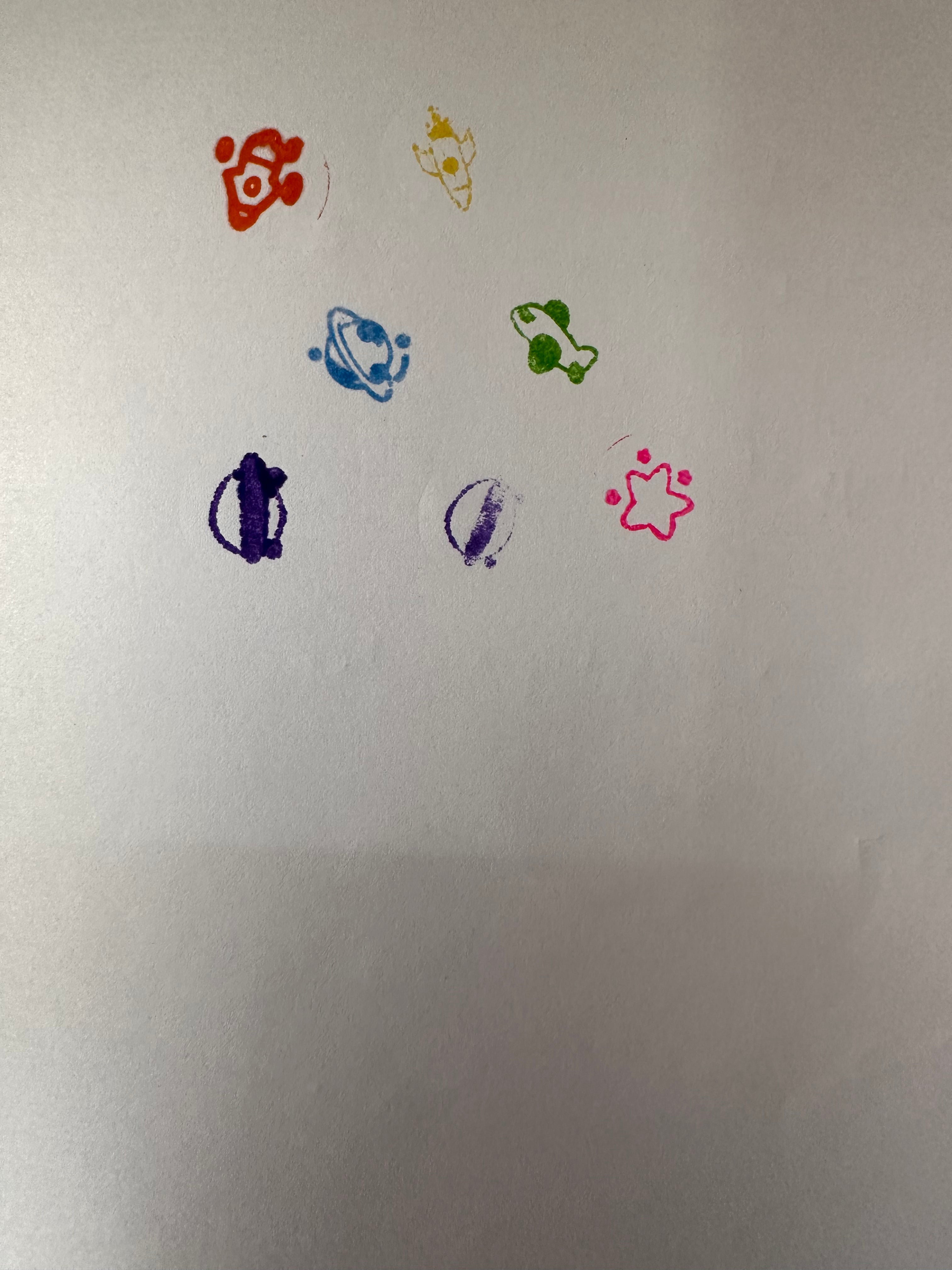Space Stamp (Set of 6)