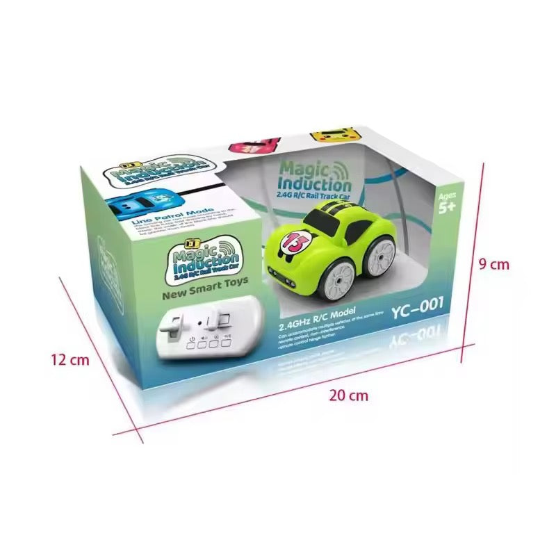 Magic Induction RC Car – Smart Line-Following Toy (YC-001)