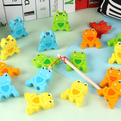 Frog Jenga Fishing Game