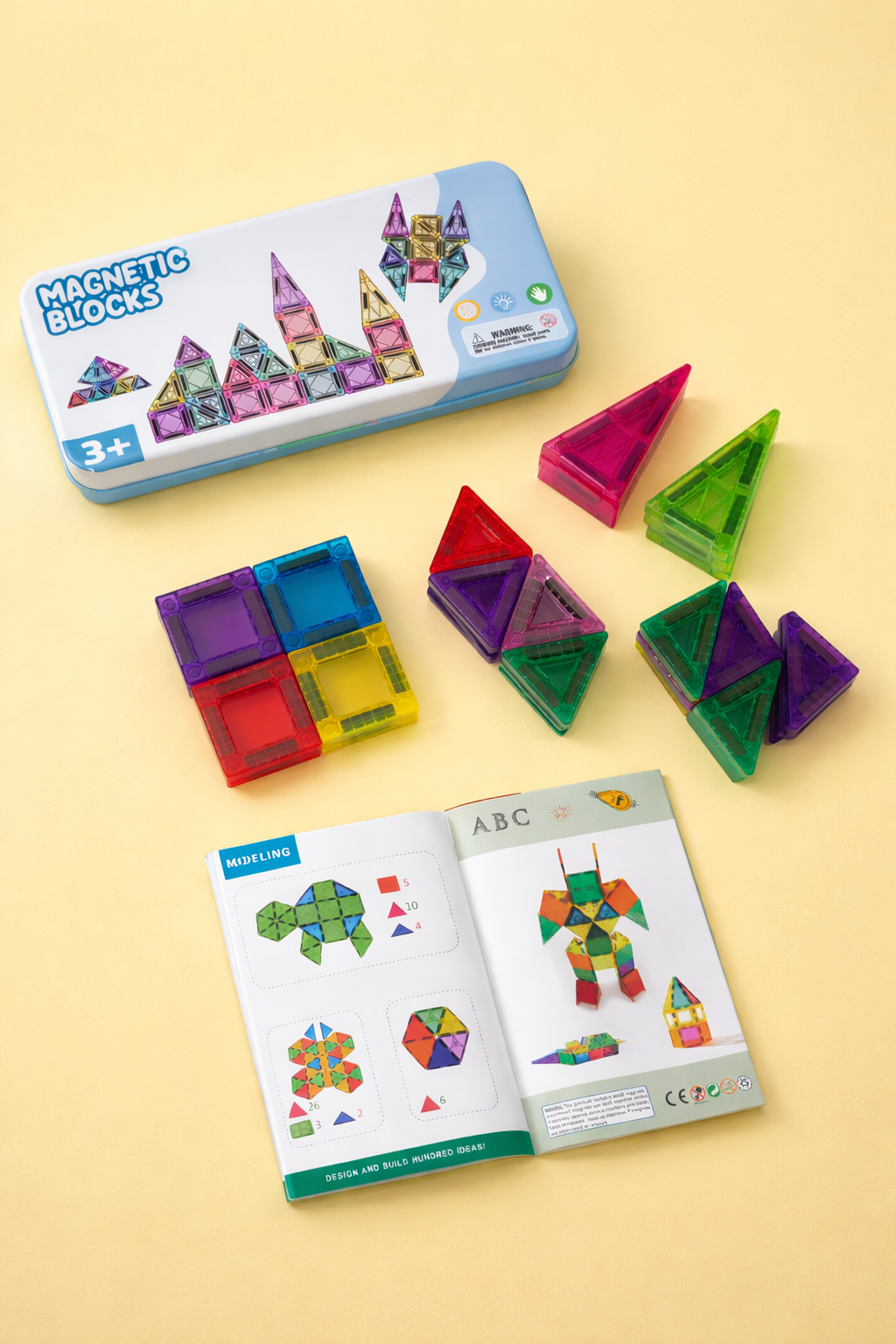 Mini Magnetic Tiles (42 pieces )