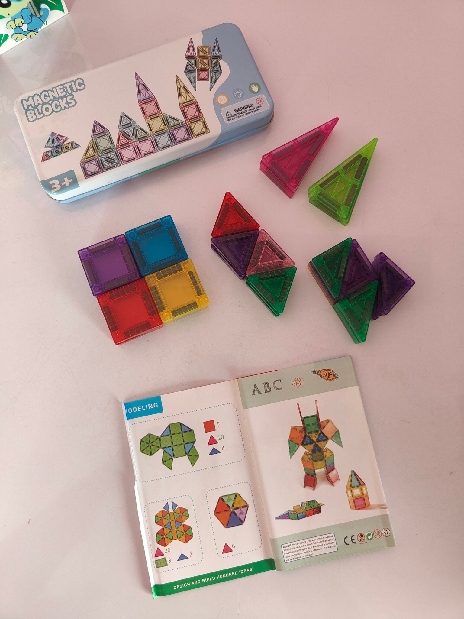 Mini Magnetic Tiles (42 pieces )