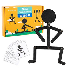 Wooden man puzzle