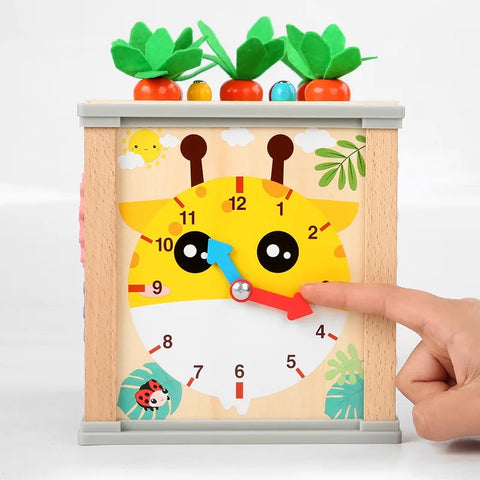 Montessori Wooden Educational Toys 6 in one activity box|Treasure Chests