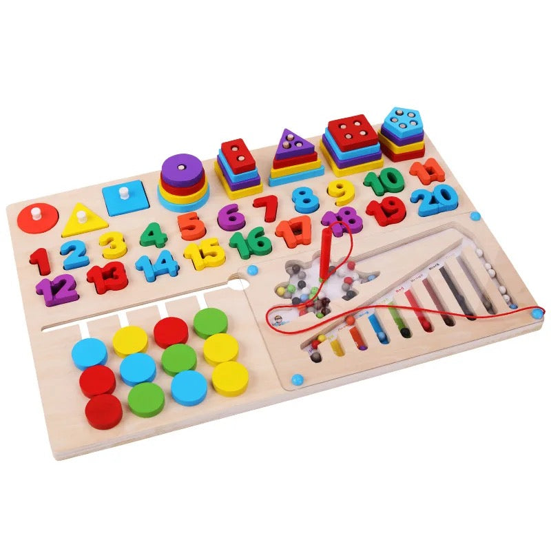 6 in 1 multifunctional log board