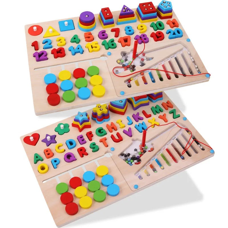 6 in 1 multifunctional log board