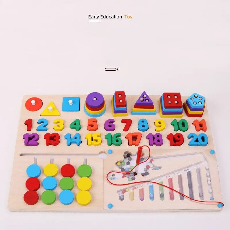 6 in 1 multifunctional log board