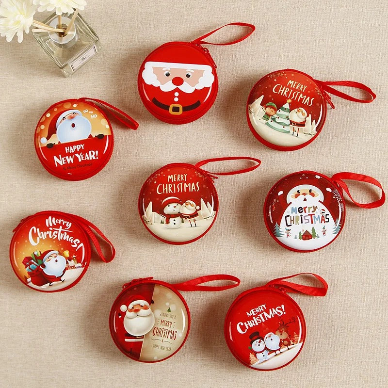 Christmas Theme Coin Pouch