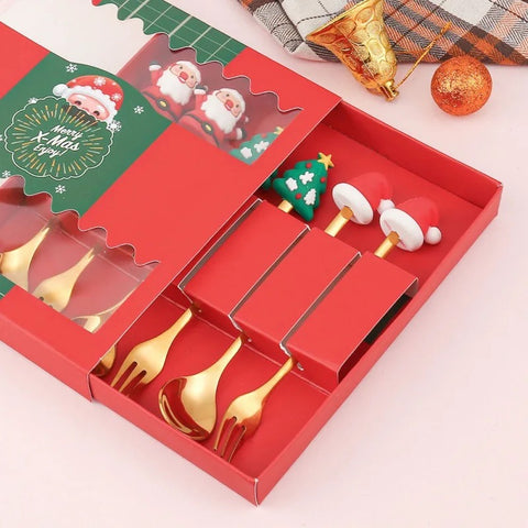 Christmas spoon set