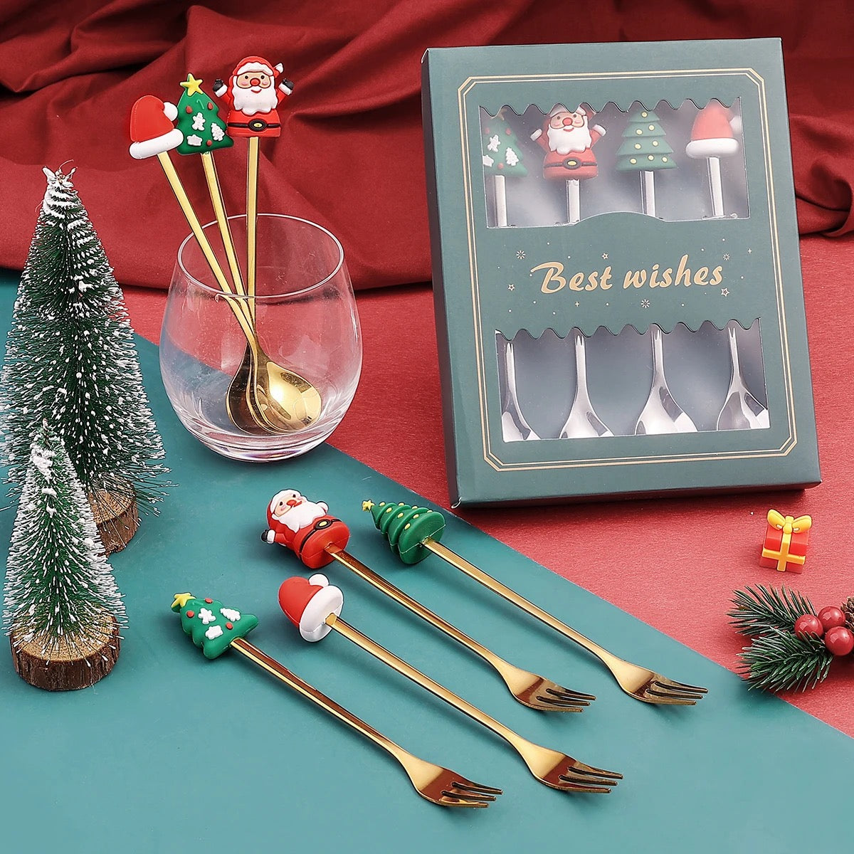 Christmas spoon set