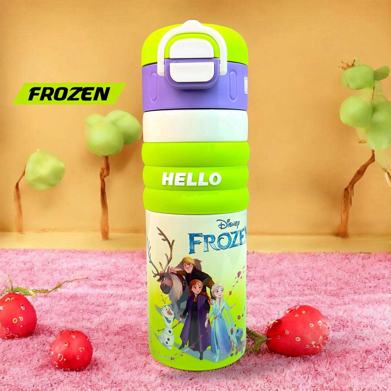 Kids Thermo 2 in 1 Water Bottle  🧒🎒💧500ml