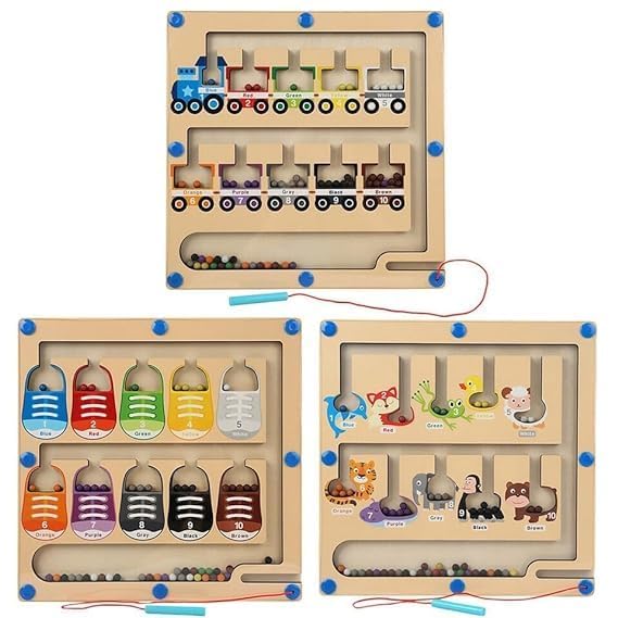 Magnetic Location Maze 