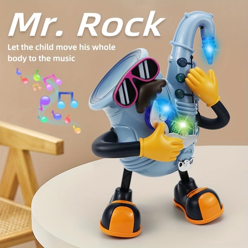 Mr. Rock Musical Cartoon Robot