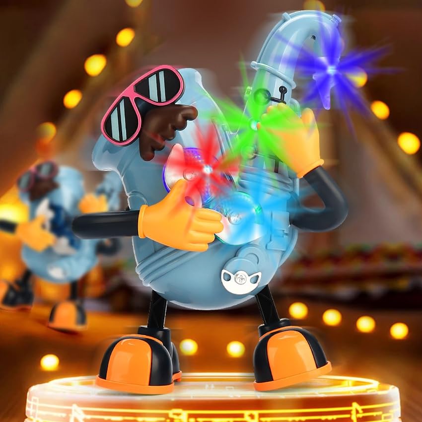 Mr. Rock Musical Cartoon Robot