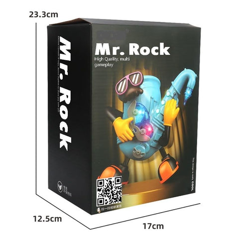 Mr. Rock Musical Cartoon Robot