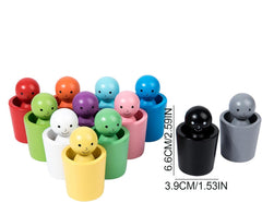 Peg Dolls in Cups