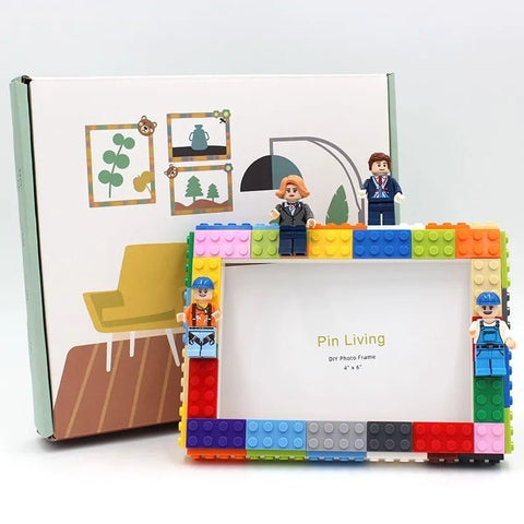 Photo Frame with Lego Figures