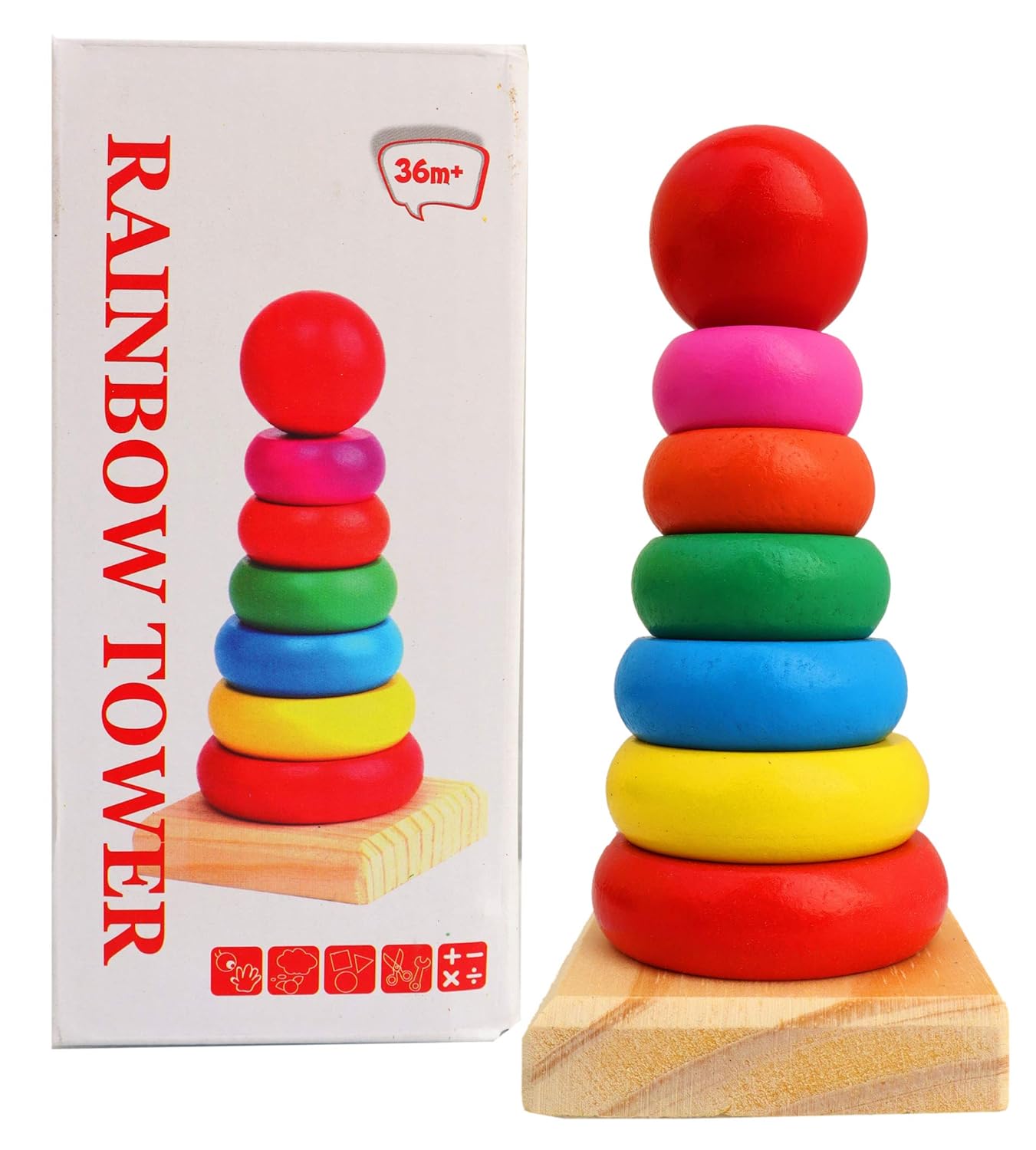 Rainbow Stacking