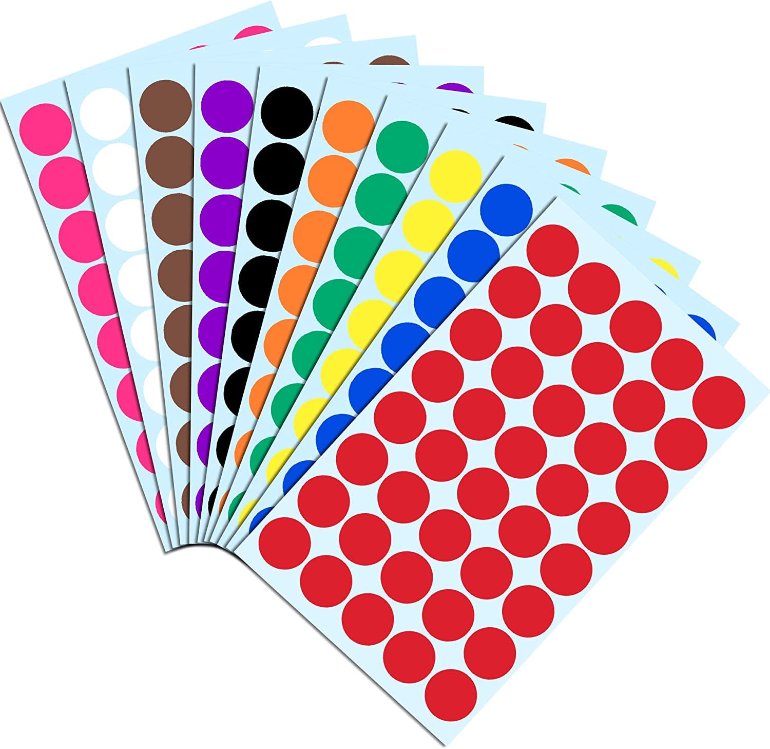 Round Pointing Label Sticker Round Dot Sticker Self Adhesive Labels|Meduim – DK Toyz