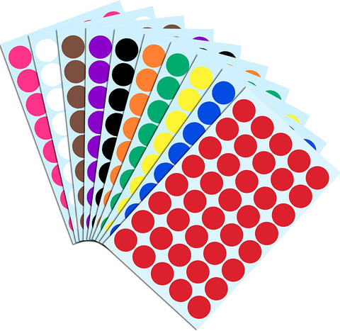 Round Dot Sticker