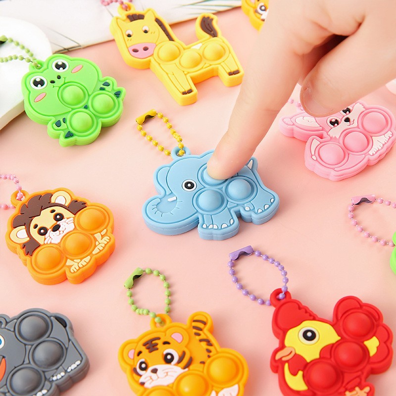 Mini Pop It Keychains