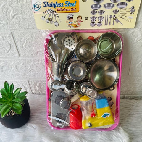 Stainless Steel Utensils , Kitchen Set for Kids