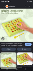 Memory Flip Matching Game 2 players Game