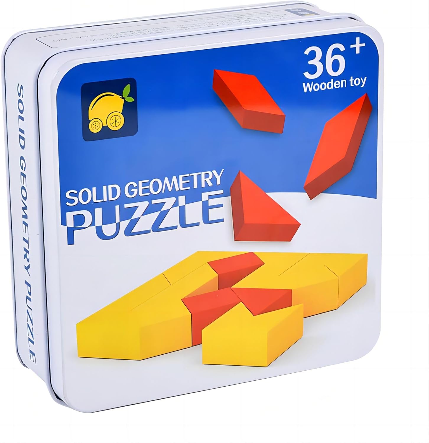 Geometric Math Puzzle Board Games Solid Geometry Puzzle – DK Toyz