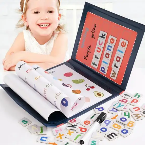 Magnetic Spelling Game